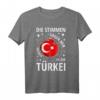 Türkei Flagge T-Shirt für Urlaub, Fans & Auswanderer - Türkische Reise Motiv und Spruch für Side, Istanbul & Türkei Fans