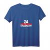 Damen T-Shirt mit V-Ausschnitt, Türkische Flagge und Erzincan Motiv – Stolz auf Erzincan, Kemah, Refahiye & mehr