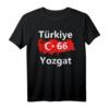 Türkei 66 Yozgat T-Shirt mit Türkischer Flagge - Ideales Geschenk für Freunde und Familie, perfekt für Geburtstage, Weihnachten, Zuckerfest und türkische Feiertage