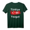 Türkei 66 Yozgat T-Shirt mit Türkischer Flagge - Ideales Geschenk für Freunde und Familie, perfekt für Geburtstage, Weihnachten, Zuckerfest und türkische Feiertage