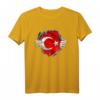 Türkei Flagge T-Shirt für Fans - Reise, Urlaub & Auswanderung Motiv mit türkischer Wurzeln & Superhelden Design
