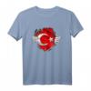 Türkei Flagge T-Shirt für Fans - Reise, Urlaub & Auswanderung Motiv mit türkischer Wurzeln & Superhelden Design