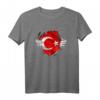 Türkei Flagge T-Shirt für Fans - Reise, Urlaub & Auswanderung Motiv mit türkischer Wurzeln & Superhelden Design