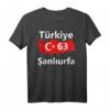 Türkei 63 Sanliurfa T-Shirt mit Türkischer Flagge - Perfektes Geschenk für Freunde, Familie & Türkei-Liebhaber zum Geburtstag, Weihnachten & Feiertagen