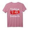 Türkei 63 Sanliurfa T-Shirt mit Türkischer Flagge - Perfektes Geschenk für Freunde, Familie & Türkei-Liebhaber zum Geburtstag, Weihnachten & Feiertagen