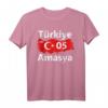 Türkei 05 Amasya T-Shirt mit Türkischer Flagge – Lustiges Geschenk für Freunde und Familie, ideal zu Geburtstag, Weihnachten oder Feiertagen