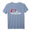 Türkisches T-Shirt mit Türkei-Flagge, Trabzon & Memleket Design – Perfektes Geschenk für Türkische Fans, Mode & Kultur