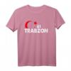 Türkisches T-Shirt mit Türkei-Flagge, Trabzon & Memleket Design – Perfektes Geschenk für Türkische Fans, Mode & Kultur