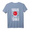 Keine Therapie - Ich muss nur in die Türkei T-Shirt mit Flagge – Perfekte Geschenkidee für Türkei-Urlauber und Ferienfans