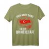 Türkisch Arzt T-Shirt mit türkischer Flagge – Stolz auf Türkei, Urlaubsziele wie Antalya, Side & Istanbul, perfekt für Türken