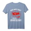 Türkisch Arzt T-Shirt mit türkischer Flagge – Stolz auf Türkei, Urlaubsziele wie Antalya, Side & Istanbul, perfekt für Türken