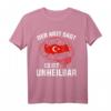 Türkisch Arzt T-Shirt mit türkischer Flagge – Stolz auf Türkei, Urlaubsziele wie Antalya, Side & Istanbul, perfekt für Türken