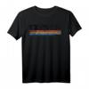 Premium 1980er Stil Izmir Türkei Fan-T-Shirt mit bunten Streifen – Vintage-Look für Retro-Modefans