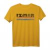 Premium 1980er Stil Izmir Türkei Fan-T-Shirt mit bunten Streifen – Vintage-Look für Retro-Modefans