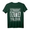 STRAIGHT OUTTA Yalova 77 Memleket Türkei Geschenkidee T-Shirt – Perfekt für Heimatverbundene und Freunde aus Yalova