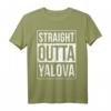 STRAIGHT OUTTA Yalova 77 Memleket Türkei Geschenkidee T-Shirt – Perfekt für Heimatverbundene und Freunde aus Yalova