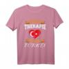 Ich brauche keine Therapie, ich muss erst nach der Türkei - Lustiges Türkei T-Shirt als Geschenk für Fans, Freunde und Familie