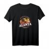 Alanya Türkei Vintage Urlaub Design Souvenir T-Shirt mit Palmen im Sonnenuntergang – Perfekt für Türkei Fans & Urlauber