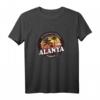 Alanya Türkei Vintage Urlaub Design Souvenir T-Shirt mit Palmen im Sonnenuntergang – Perfekt für Türkei Fans & Urlauber