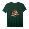 Alanya Türkei Vintage Urlaub Design Souvenir T-Shirt mit Palmen im Sonnenuntergang – Perfekt für Türkei Fans & Urlauber