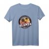 Alanya Türkei Vintage Urlaub Design Souvenir T-Shirt mit Palmen im Sonnenuntergang – Perfekt für Türkei Fans & Urlauber