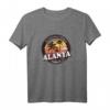 Alanya Türkei Vintage Urlaub Design Souvenir T-Shirt mit Palmen im Sonnenuntergang – Perfekt für Türkei Fans & Urlauber