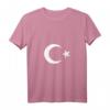 Damen, Kinder und Herren Türk Bayragi T-Shirt 2022 mit V-Ausschnitt – Fanartikel zur Unterstützung der türkischen Heimat