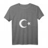Damen, Kinder und Herren Türk Bayragi T-Shirt 2022 mit V-Ausschnitt – Fanartikel zur Unterstützung der türkischen Heimat