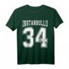 Istanbullu 34 Memleket Stadt T-Shirt – Türkische Heimatstadt Istanbul mit Stadtnummer & Vintage Schrift, perfektes Geschenk für Freunde & Familie