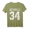 Istanbullu 34 Memleket Stadt T-Shirt – Türkische Heimatstadt Istanbul mit Stadtnummer & Vintage Schrift, perfektes Geschenk für Freunde & Familie