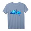 Istanbul Skyline T-Shirt in Blau mit Moschee und Hagia Sophia – Perfektes Souvenir & Fan-Outfit für Istanbul-Liebhaber