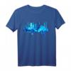 Istanbul Skyline T-Shirt in Blau mit Moschee und Hagia Sophia – Perfektes Souvenir & Fan-Outfit für Istanbul-Liebhaber