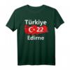 Türkei 22 Edirne T-Shirt mit Türkischer Flagge und Provinznummer – Lustiges Geschenk für Freunde und Familie zum Geburtstag, Weihnachten, Zuckerfest oder türkischen Feiertagen