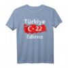 Türkei 22 Edirne T-Shirt mit Türkischer Flagge und Provinznummer – Lustiges Geschenk für Freunde und Familie zum Geburtstag, Weihnachten, Zuckerfest oder türkischen Feiertagen