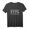 TÜRK Schrift mit Göktürk Buchstaben - Türkisch Design Outfit T-Shirt als Geschenkidee für Türkisch-Liebhaber und Freunde mit türkischen Wurzeln