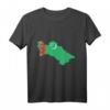 HapKoala T-Shirt mit Turkmenistan Flagge - Patriotisches Design für stolze Turkmenen