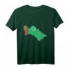 HapKoala T-Shirt mit Turkmenistan Flagge - Patriotisches Design für stolze Turkmenen