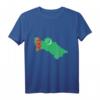 HapKoala T-Shirt mit Turkmenistan Flagge - Patriotisches Design für stolze Turkmenen
