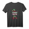 Turn Elfe Weihnachtsoutfit Partnerlook Geschenk für Weihnachten – Festliches Elfenkostüm für Turnerin & Familie, ideal für Winterferien & Geschenke