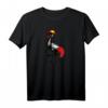 Uganda-Flagge Grauer Gekrönter Kran T-Shirt – Perfektes Geburtstagsgeschenk für ugandische Freunde, Familie und Fans
