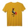 Uganda-Flagge Grauer Gekrönter Kran T-Shirt – Perfektes Geburtstagsgeschenk für ugandische Freunde, Familie und Fans