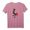 Uganda-Flagge Grauer Gekrönter Kran T-Shirt – Perfektes Geburtstagsgeschenk für ugandische Freunde, Familie und Fans