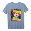 Uganda Flagge T-Shirt für Damen, Herren & Kinder – Klassisch geschnitten, doppelt genähter Saum