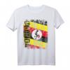 Uganda Flagge T-Shirt für Damen, Herren & Kinder – Klassisch geschnitten, doppelt genähter Saum