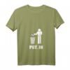Damen Stopp Putin Stand with Ukraine T-Shirt - Für Frieden, Menschenrechte & Solidarität gegen Krieg & Unterdrückung