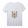 Damen Ukrainisches Trysub Sonnenblume Retro Floral Ukraine Vyshyvanka T-Shirt mit V-Ausschnitt – Patriotische Kleidung, Geschenk zum Unabhängigkeitstag & Geburtstag