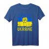 Ich Stehe Bei Der Ukraine T-Shirt - Unterstützung für Ukraine, Vintage Flagge & Dreizack Design, Geschenk für Stolze Ukrainer
