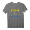 Kiss Me I'm Ukrainian Ukraine Flagge Boho Rainbow Style T-Shirt – Stolz auf die Ukraine, Perfekt für Geschenke zu Geburtstag, Vatertag & Muttertag