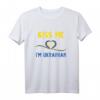 Kiss Me I'm Ukrainian Ukraine Flagge Boho Rainbow Style T-Shirt – Stolz auf die Ukraine, Perfekt für Geschenke zu Geburtstag, Vatertag & Muttertag