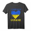 I Stand With Ukraine T-Shirt - Support Ukraine Flag, Frieden & Liebe, Ukrainian Lover Shirt für Solidarität und Patriotismus